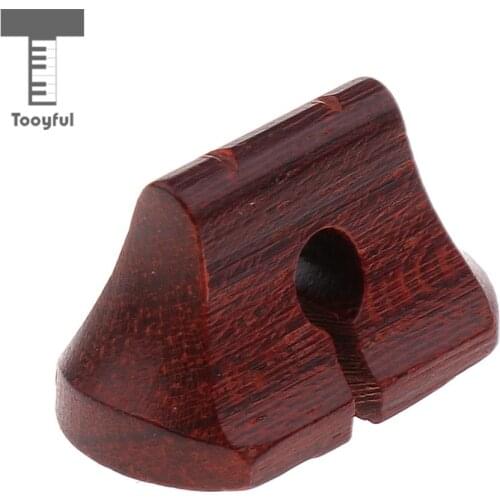 Tooyful 1 Piece Professional Red Sandalwood Erhu Bridge String Instrument Parts