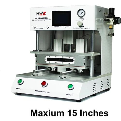 15 inches LCD Refurbish Vacuum Lamination Machine OCA Vcacuum Laminator for iPad iPhone Samsung LCD Touch Screen Refurbishing