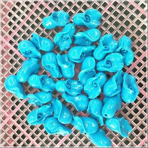 15pcs yellow flower Stone powder making size 8x16mm Top fashion beads for bracelet designs pharbitis nil flowers