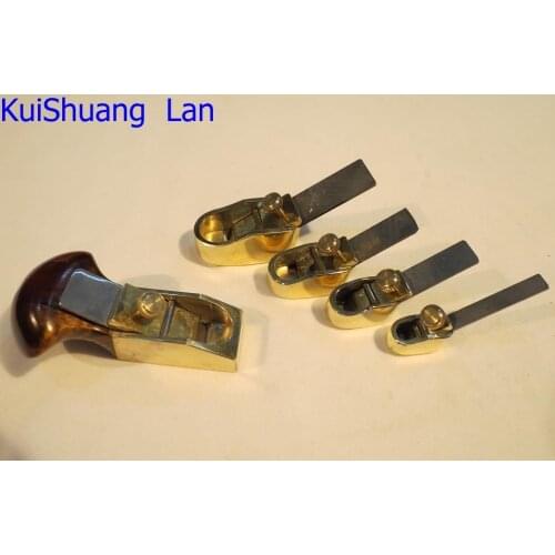 4pcs convex bottom +1pcs flat bottom brass planes,violin/viola making tool