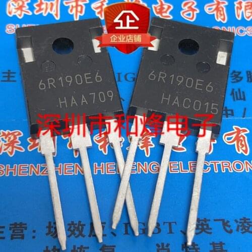 5PCS 6R190E6 IPW60R190E6 TO-247 650V 20.2A 100% New&original