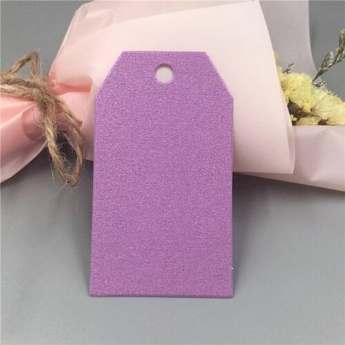 50Pcs/Lot 7x4cm Colorful Paper T-shaped Bookmark Lip-deep Card Tags Hang Head Labels For Showing Jewelry Cards Charm Pack Cake