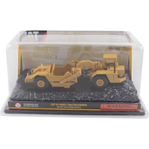 CAT 1:64 611 WHEEL TRACTOR SCRAPER boutique Engineering alloy car toys for children kids toys Model original box