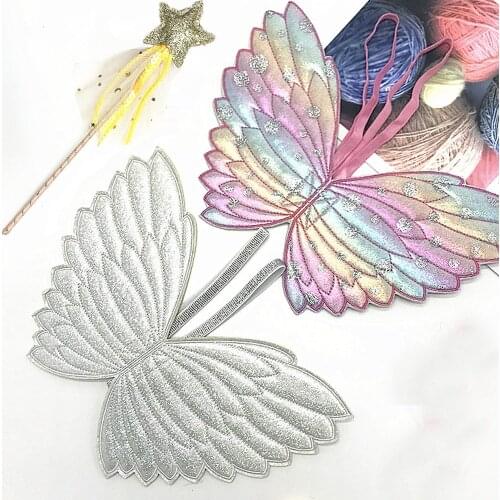 Kids Girl Butterfly Costume Halloween Cosplay Party Angel Wing Star Fairy Wand Stick Children Stage Birthday Gift Christmas Xmas