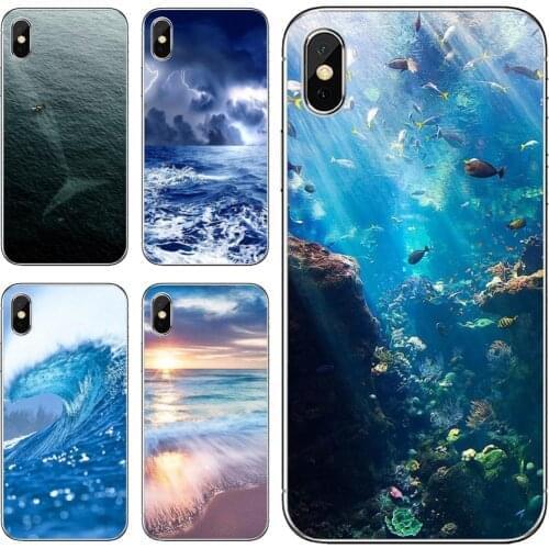 For ZTE Blade A910 A610 A530 A510 For Oneplus One plus 3T 5T 6T 6 7 8 7T Pro Soft Skin Cover The-Sea-Ocean-Magical