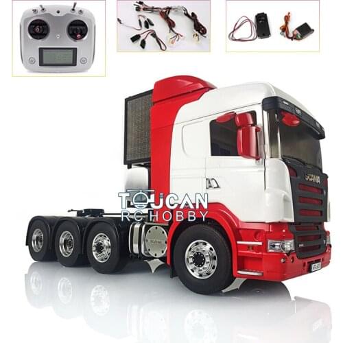 LESU Metal 8*8 Chassis Hercules Painted Cabin 1/14 Sca RC Tractor Truck Sound THZH0620-SMT3