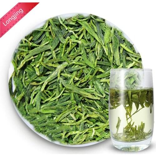Famous Good quality Dragon Well 2021 Spring Green -Teafor health care tender aroma Free Shipping