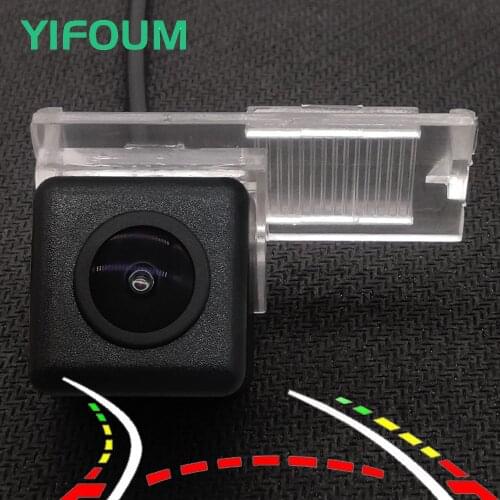 YIFOUM HD Dynamic Trajectory Tracks Car Rear View Backup Parking Camera For Peugeot 207 208 301 307 307CC 308 3008 407 408 508