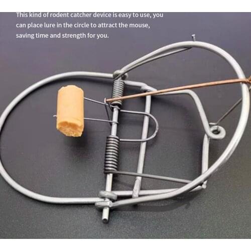 Mouse trap Spring Rat weasel Catch Snap Trap Mice Pest control Hunting Tool