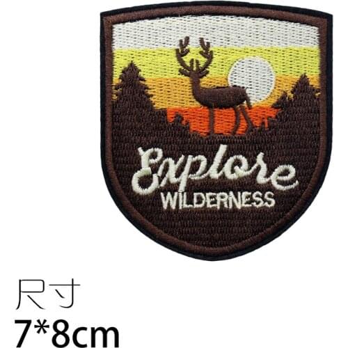 Lovely Panda Customized Name Tag for kindergarten Embroidered Iron On Patch - Novelty Girls Kids Childrens