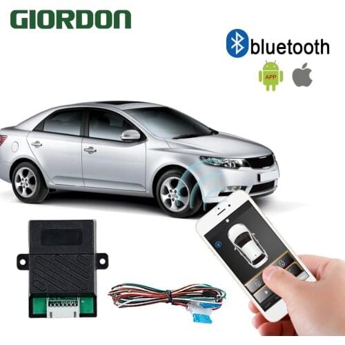 PKE Universal Smart Key Smartphone Remote Start Stop Control Car Alarm Security Button With Passive Keyless Entry Rose window Au