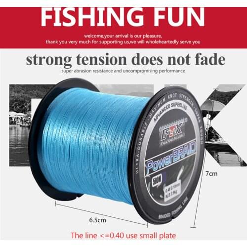 Braided Fishing Line 4 Strands Strong Multifilament PE Fishing Line Abrasion Resistant Line for Saltwater Freshwater B2Cshop