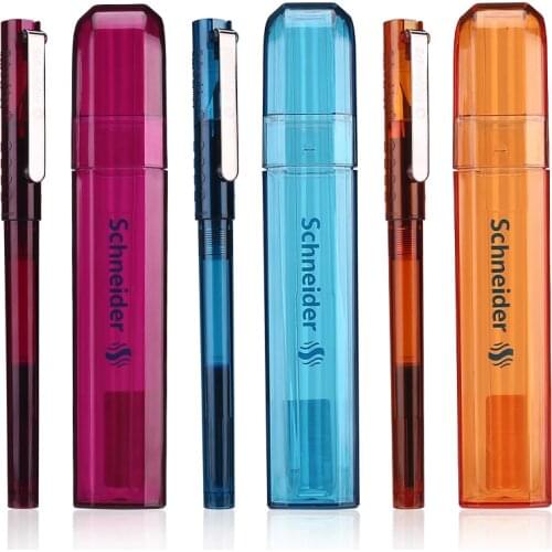 1pc Germany Schneider BK406 Fountain Pen EF Iridium Nib Adult Word Practice Student Writing Specific Replaceable Ink