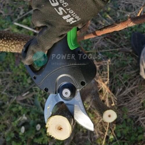 Lithium battery fruit tree Garden rechargeable electric pruning shears 37mm 6-8 hours lasting coarse branch shears