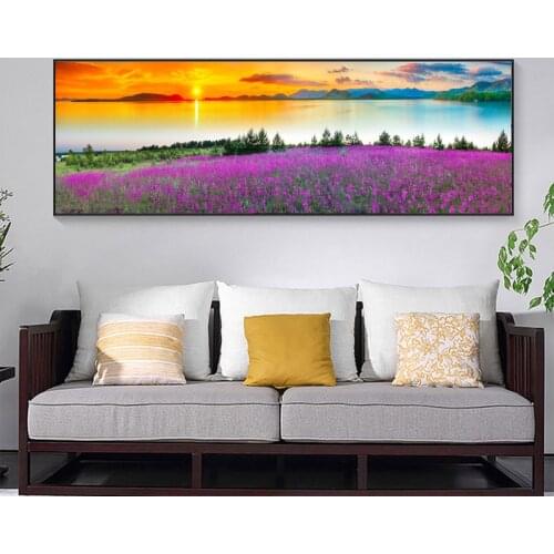 SELFLESSLY ART Black White Landscape Paintings Bird Tree Wall Pictures For Living Room Canvas Printings Modern Home Decoration