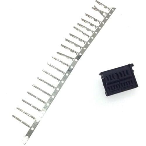 1pc for BMW EVO host programming plug Ethernet interconnected driving 20-hole plug reversing image plug-in shell 20pin connector