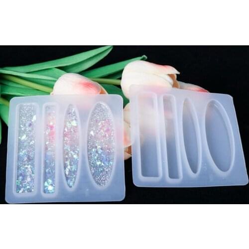 Hair Clip Silicone Mold Handmade Hairpin Epoxy Mold Hair Barrette Resin Mold DIY Jewelry Making Tools Epoxy Resin Molds