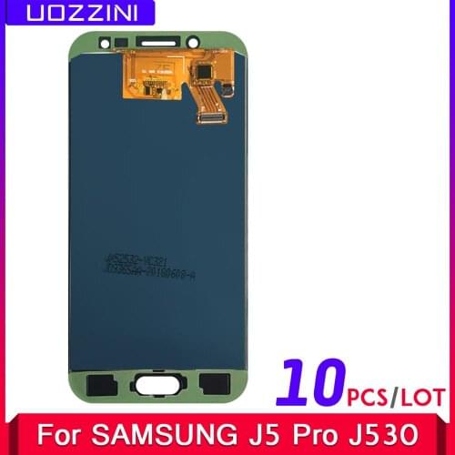 10 Pcs/lot 5.2'' inch LCD Galaxy J530 2017 For Samsung J5 2017 Display Touch Screen Digitizer J5 Pro J530 J530F Adjustable LCD