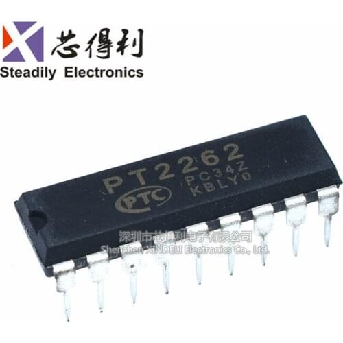 10pcs/lot New PT2262 TL2262 Encoder & Decoder DIP-18