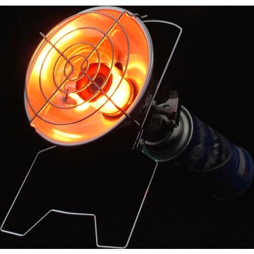 1000W Outdoor Portable Piezo Ignition Gas Heater Warmer Heating Stove Winter Warm Burner for Long Gas Tank Camping Tourism