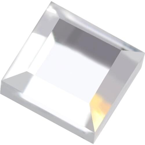 200Pcs/Bag 5mm Square Hotfix Crystal Flatback Rhinestone Iron On Glass Stones DIY Wedding Dress T-shirt Denim Bag Decorations