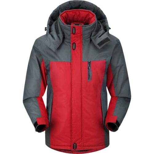 2021 Winter Parka Men Windbreaker Plus Velvet Thick Warm Windproof Coats Mens Military Hooded Anorak Jackets Mens Jackets E254