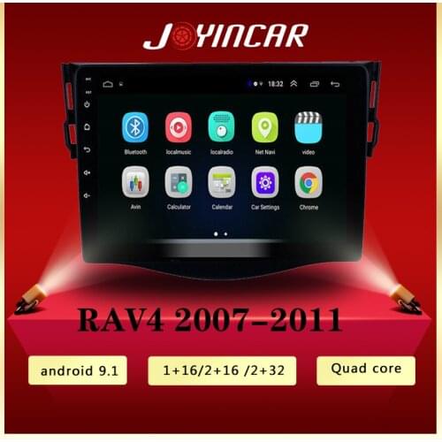 Android unit For Toyota RAV4 Rav 4 2007- 2011 Car Radio Multimedia Video Player Navigation GPS 2 din dvd with BT WIFI FM