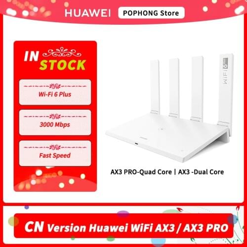 Global Version Huawei Router AX3 Dual Core WiFi 6+ 3000Mbps Huawe WiFi AX3 pro Quad Core Wireless Router Russion Version