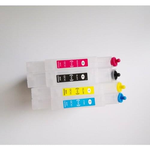 GC 41 Refillable Ink cartridge with ARC chip for Ricoh SG 3100 3100SNW 3110 3110DN 3110DNW 3110SNW 7100 7100DN 21OON Printer