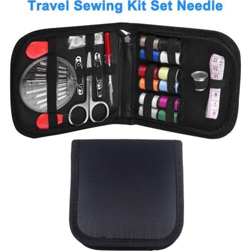 HOT 68 Pcs Travel Sewing Kit Set Needle Thread Kit Sewing Accessories NDS