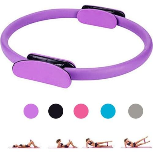 Yoga Fitness Pilates Ring home Gym Training Resistance Support Tool Stretch Band LoseWeight Training Tool Exercise Accessories