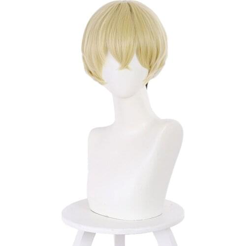 Anime Tokyo Revengers Chifuyu Matsuno Cosplay Wig Heat Resistant Synthetic Hair Carnival Halloween Party Props