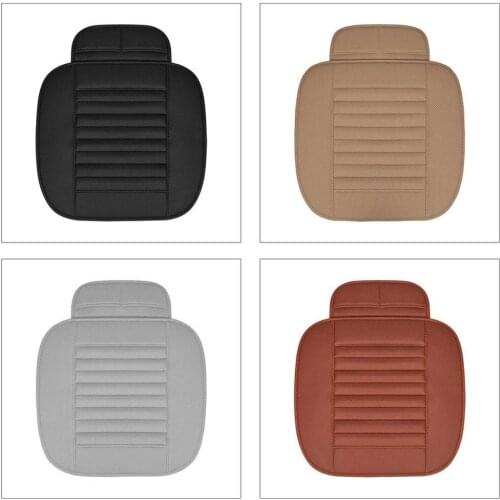 Four Seasons Universal Breathable Car Interior Seat Cushion Bamboo Charcoal Car Seat Cover Car Shape Backless Cushion