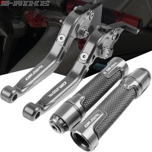 FOR HONDA CBR250RR CBR 250RR 2011 2012-2018 Motorcycle Accessories Extendable Brake Clutch Levers and Handlebar Hand Grips ends