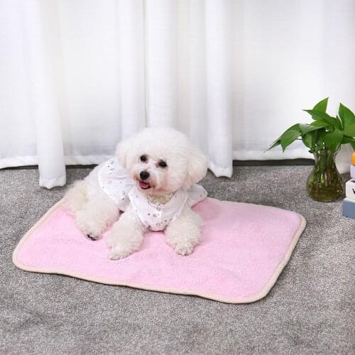 Top Quality Dog Shower Towel Quick-Dry Double-sided Thicker Soft Warm Shu Velveteen Grooming Towl 4 Color Pet Blanket