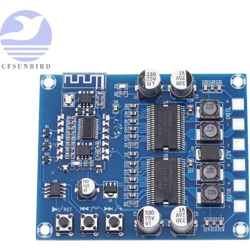 XH-A353 HIFI Bluetooth 5.0 Yamaha digital power amplifier board Stereo AMP 20W+20W dual core upgrade aplificador audio