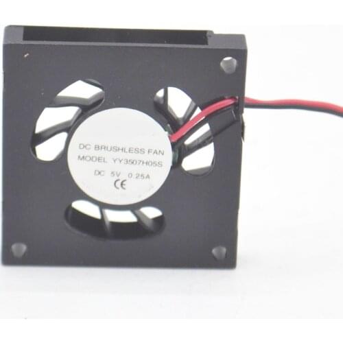 YY3507H05S 3507 35mm blower 5V 0.8W centrifugal aluminum shell cooling fan