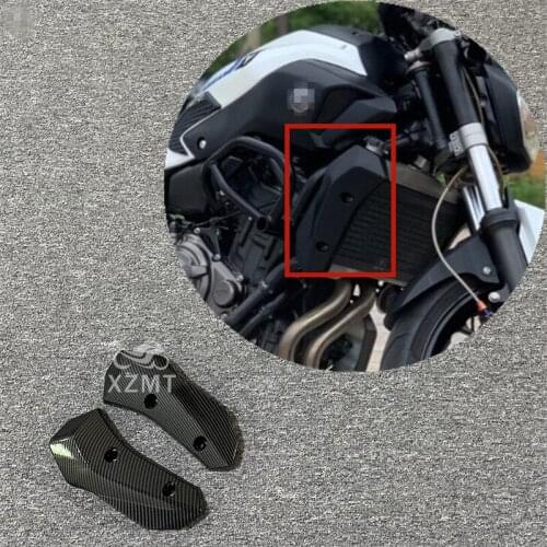 Radiator Cover Grille Guard Side cover Fairing Fit For YAMAHA MT07 FZ7 MT-07