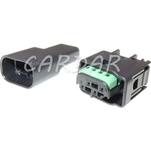 1 Set 4 Pin 1-967640-1 / 8E0 971 934 / 968399-1 LPG Converter Automotive Harness Connector Auto Socket For VW AUDI BMW