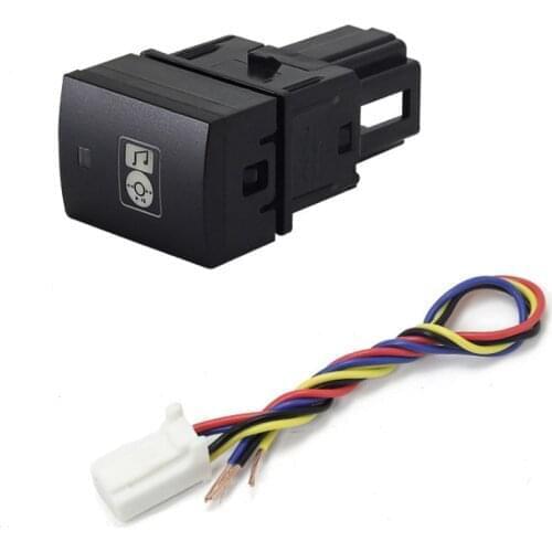 1PC audio BSM DRL LED music Steering wheel heating Radar Switch Button For Nissan 2020 Sylphy 14 New Sylphy