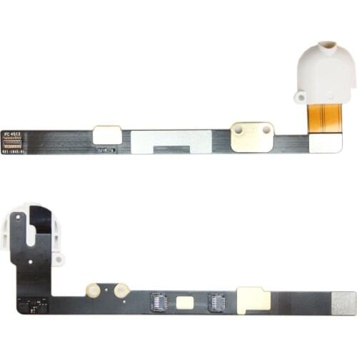 10Pcs/lot for Apple iPad Mini White/Black Color Headphone Jack Audio Flex Cable