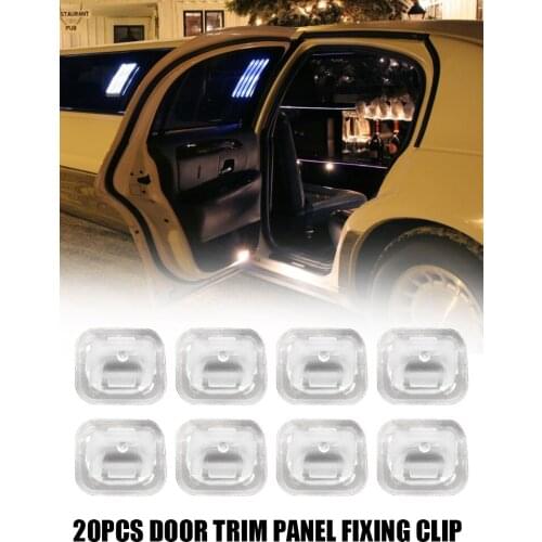 20PCS Car Interior Trim Moulding Clips Car Accessories For BMW 3 Series E46 E90 E91 E92 E93 X5 E53 Auto Door Retainers Grommets