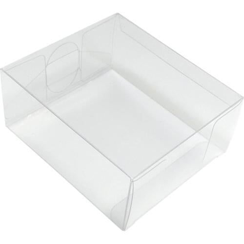 4x4x8CM Toys Packaging Box Clear PVC Wedding Gift Boxes Gift Box Perfume Daily Necessities Packing Boxes Free shipping