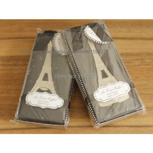 50pcs/lot Creative The Tower Bottle Opener Beer Can Openers Wedding Favor Home Party Item Best Gift gifts box packaging