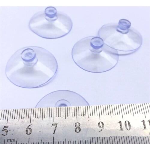5000pcs 30mm 1.18inch Sucker Suction Cups Mushroom Head Strong Vacuum Suckers Hooks Hanger window decoration wedding Car glass