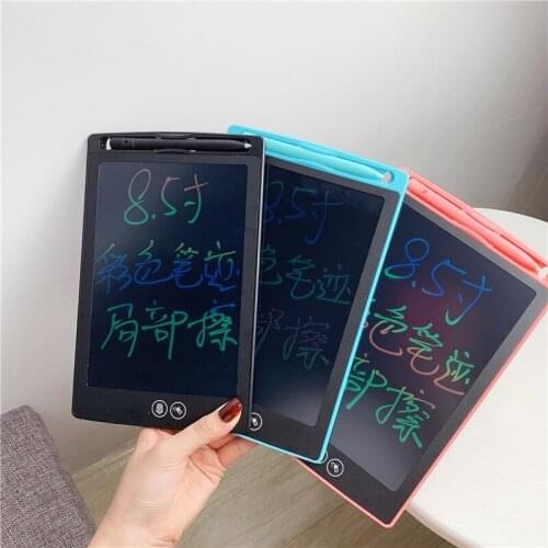 8.5inch Local Erasure Color Thick Handwriting Liquid Crystal Handwriting Board LCD Light Energy Electronic Blackboard Whiteboard