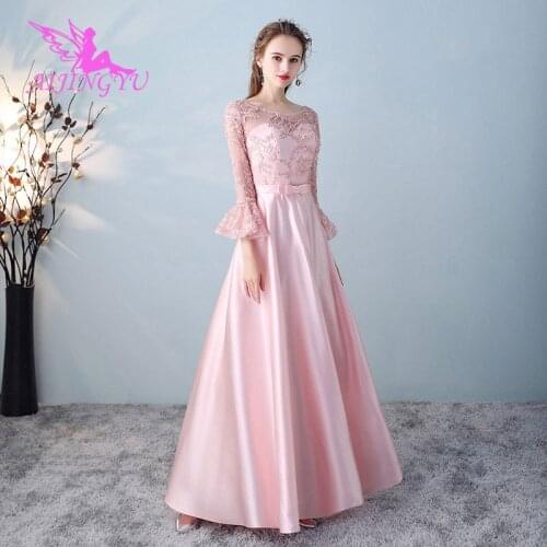AIJINGYU 2021 2020 hot sexy elegant dress women for wedding party bridesmaid dresses BN412