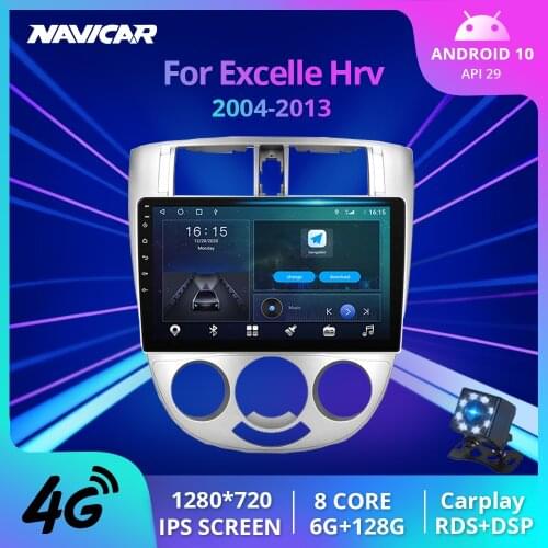 2Din Android10.0 Car Radio For Buick Excelle Hrv 2004-2013 Car Receiver GPS Navigation Car Multimedia Video DSP Auto Radio IGO
