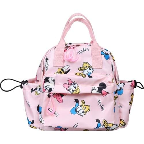 Disney Cute Mickey School Bag Minnie for Boys Girls baby Bag Children Mini Backpack Kindergarten Backpack kid School Bag Satchel