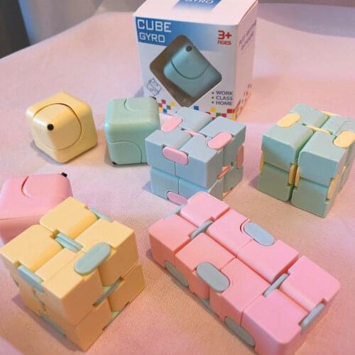 Infinity Magic Cube Creative Infinite Flip Cubic Puzzle Stop Stress Antistress Reliever Autism Children Adult Decompression Toys